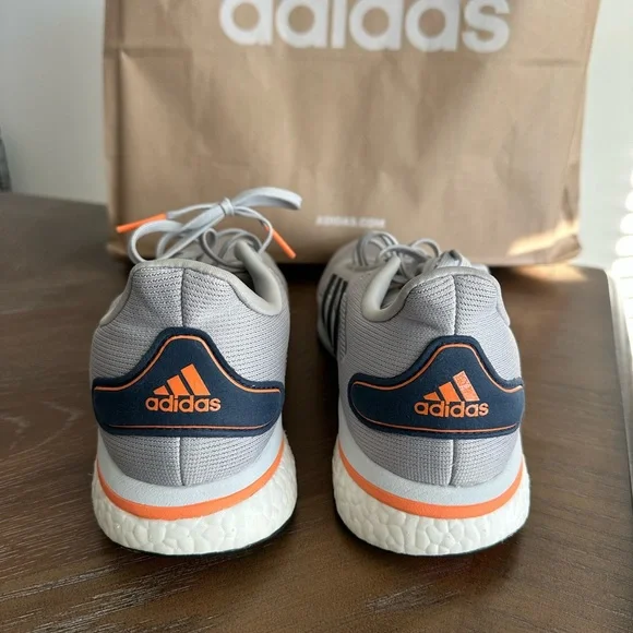 Adidas Men's Gray and Black Athletic Shoes - Picture 2 of 6